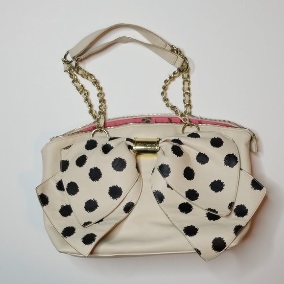Authentic Betsey Johnson Bow Purse - Picture 1 of 5